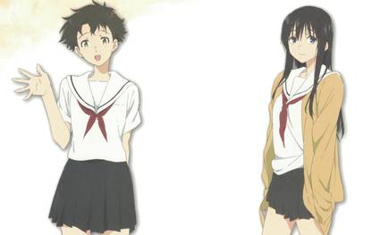 Athah Anime Koe No Katachi Naoka Ueno Miyoko Sahara 13*19 inches Wall Poster Matte Finish Paper Print