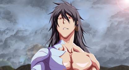 Athah Anime Bleach Shinigami Red Eyes Black Hair Long Hair Ichigo Kurosaki 13*19 inches Wall Poster Matte Finish Paper Print