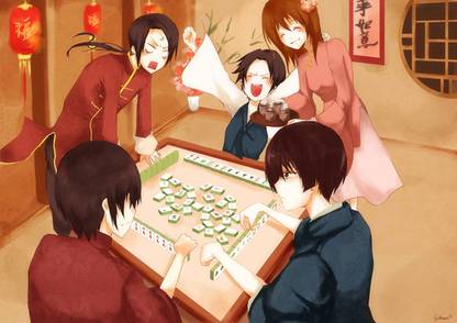 Athah Anime Hetalia: Axis Powers Hetalia 13*19 inches Wall Poster Matte Finish Paper Print