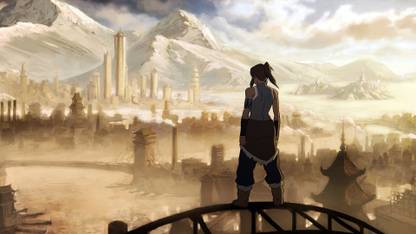 Athah Anime Avatar: The Legend Of Korra Avatar (Anime) Legend Of Korra 13*19 inches Wall Poster Matte Finish Paper Print