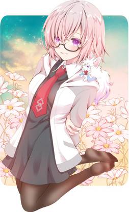 Athah Anime Fate/Grand Order Fate Series Mashu Kyrielight 13*19 inches Wall Poster Matte Finish Paper Print