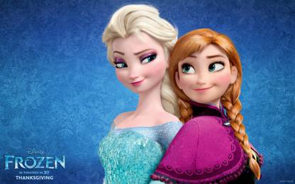 Movie Frozen Elsa Anna Snow Arendelle Princess HD Wallpaper Background Paper Print