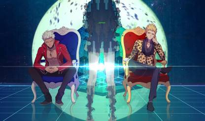 Athah Anime Fate/Stay Night Fate Series Gilgamesh Archer Hakuno Kishinami 13*19 inches Wall Poster Matte Finish Paper Print