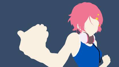 Athah Anime Myriad Colors Phantom World Koito Minase Musaigen no Phantom World Minimalist 13*19 inches Wall Poster Matte Finish Paper Print