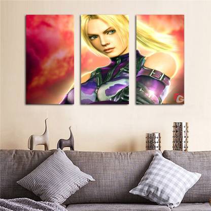 GWSJ-7010 Printed Split Tekken nina williams red Matte Poster Photographic Paper
