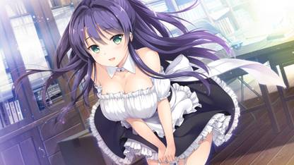 Athah Anime Koi x Shin Ai Kanojo Game CG Rinka Shijou 13*19 inches Wall Poster Matte Finish Paper Print