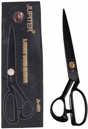 Top Trick Professional Tailoring Scissors with Rubber Handle Grip for Clothes Cutting etc Scissors