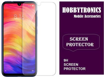 HOBBYTRONICS Tempered Glass Guard for MI REDMI NOTE 7