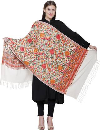 Hautemoda Pashmina Embroidered Women Shawl