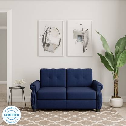 Flipkart Perfect Homes Tallinn Fabric 2 Seater Sofa