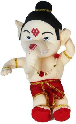 HUG ME Teddy Bear Bal Ganesha  - 8 inch