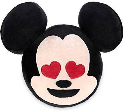 DISNEY Mickey Mouse Emoji Plush Pillow  - 13.6 cm