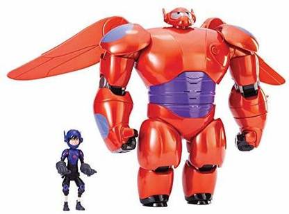 Big Hero 6 11" Deluxe Flying Baymax with 4.5" Hiro Action Figures