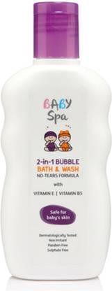 Baby Spa 2-IN-1 Bubble Bath & Wash With NO-TEARS FORMULA