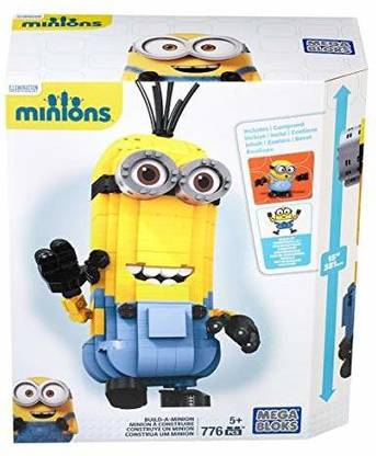 Mega Bloks CNF59 Monster Build A Minion Toy Tri-IndigoYellow 0