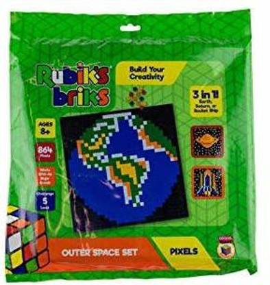 Strictly Briks Rubik's Briks 1x1 Outer Space Pixel Set