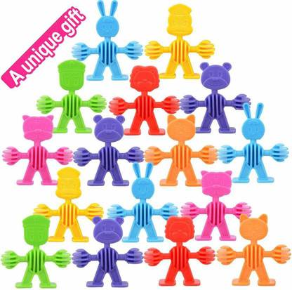 Kiti Kits Educational Play and Learn Plastic Building Block Set