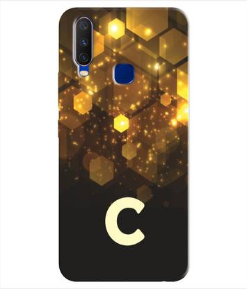 XPRINT Back Cover for Vivo Y15 - Alphabet C