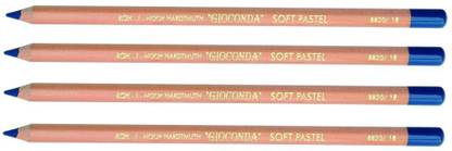 KOHINOOR Hardtmuth Gioconda Artist Soft Pastel Pencil Paris Blue(18) Shaped Color Pencils