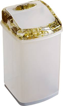 Obsessions 1 Compartments Acrylic Table Waste Bin