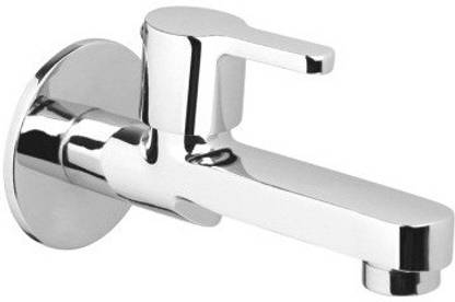 Mily Heavy Brass Bib Cock Long Body with wall Flange Bib Tap Faucet