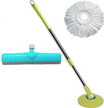 V-MOP Rod Mop Stick - 360 Degree Rotating Mop Rod Easy to add for other Mops --8 Mop, Floor Wiper