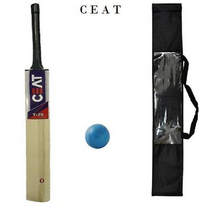CEAT NEW CT 200 TANNIS POPULER CRICKET BAT COMBO Cricket Kit