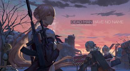 Athah Anime Girls Frontline G36C OTs-14 Spas 12 SVD 13*19 inches Wall Poster Matte Finish Paper Print
