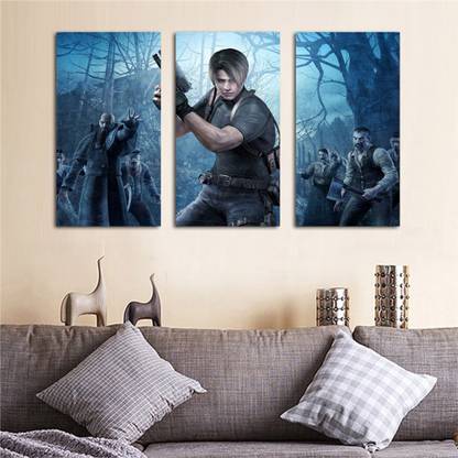 GWSJ-6555 Printed Split Resident Evil 4 Matte Poster Photographic Paper