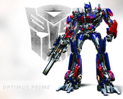 AnanyaDesigns Transformers Optimus Prime Autobots Roll Out Wall Poster Paper Print