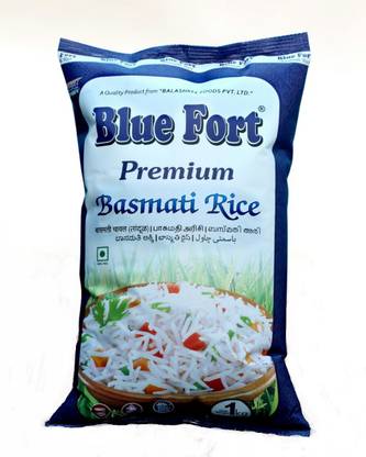 Blue Fort Premium Basmati Rice Basmati Rice (Long Grain, Steam) Price ...
