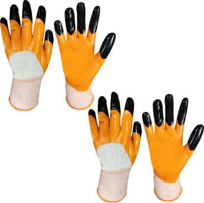 PulGos SUPERIOR QUALITY ANTI CUT SAFETY HAND GLOVE-002 Nylon, Synthetic, Latex  Safety Gloves