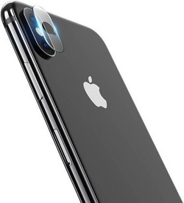 WISH DEALS Back Camera Lens Glass Protector for iPhone X