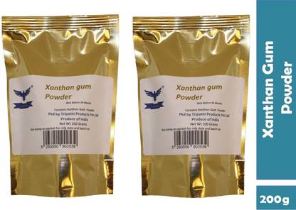Tripathi Products Pack of 2 Xanthan Gum Powder (100g) Baking Powder