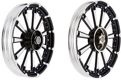 Bullet King Bullet 350 Bike Alloy Wheel 21 Front, Rear Alloy Aluminium Royal Enfield Classic 350 Motorbike Tyre Rim