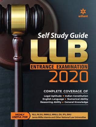 Self Study Guide for LLB Entrance Examination 2020