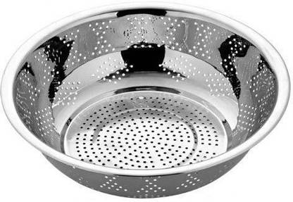 EGLOB Steel Rice Strainer / Colander - 26 cm Colander