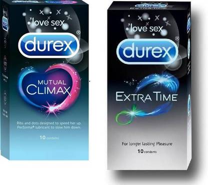 DUREX CLIMAX WITH EXTRA TIME Condom
