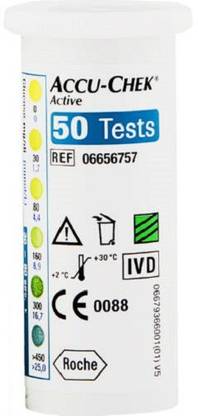 ACCU-CHEK Active-50 50 Glucometer Strips
