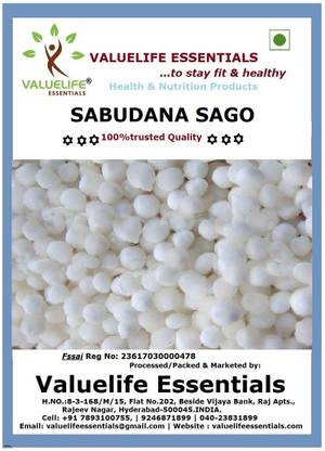 Value Life Sago Fresh(SABUDANA) Sago