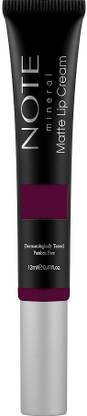 NOTE MINERAL MATTE LIP CREAM 08 12 ml