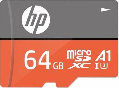 Hp U3 A1 64 Gb Microsd Card Class 10 100 Mb S Memory Card Hp Flipkart Com