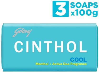 CINTHOL Cool Soap Epic 3x100 (300 g, Pack of 3)
