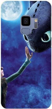 NDCOM Back Cover for Samsung Galaxy S9 Disney Dragon Printed