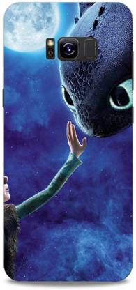 NDCOM Back Cover for Samsung Galaxy S8 Plus Disney Dragon Printed