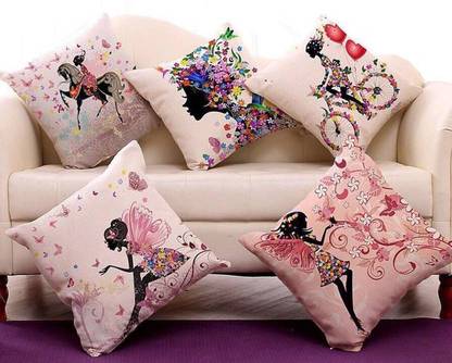 BLUEDOT Jute Cushions Cover
