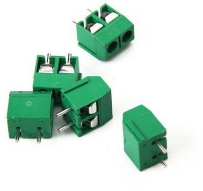 Technical hut 2-Pin PCB Mount Terminal Block 5.08mm Pitch/ PB2 connector (5) Electronic Components Electronic Hobby Kit