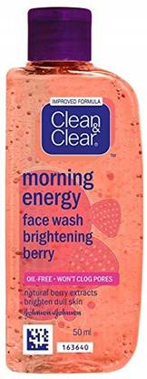 Clean & Clear Morning Energy  Brightening Berry 50ml Face Wash