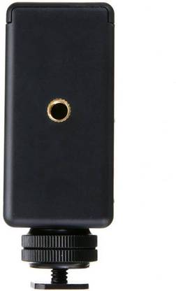 BOOSTY 1/4" Phone Clip Holder + Hot Shoe Adapter Mount Screw For Camera Black Flash Shoe Adapter