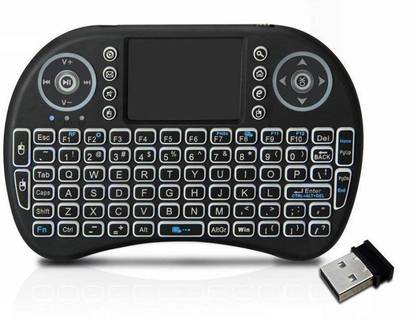 Gabbar Lightning Keyboard Wireless Standard Multi-device Keyboard Compatible with Desktop, Laptop, Tablet, iPad, Mac , with gaming mode ,multimedia_keys,wireless keyboard